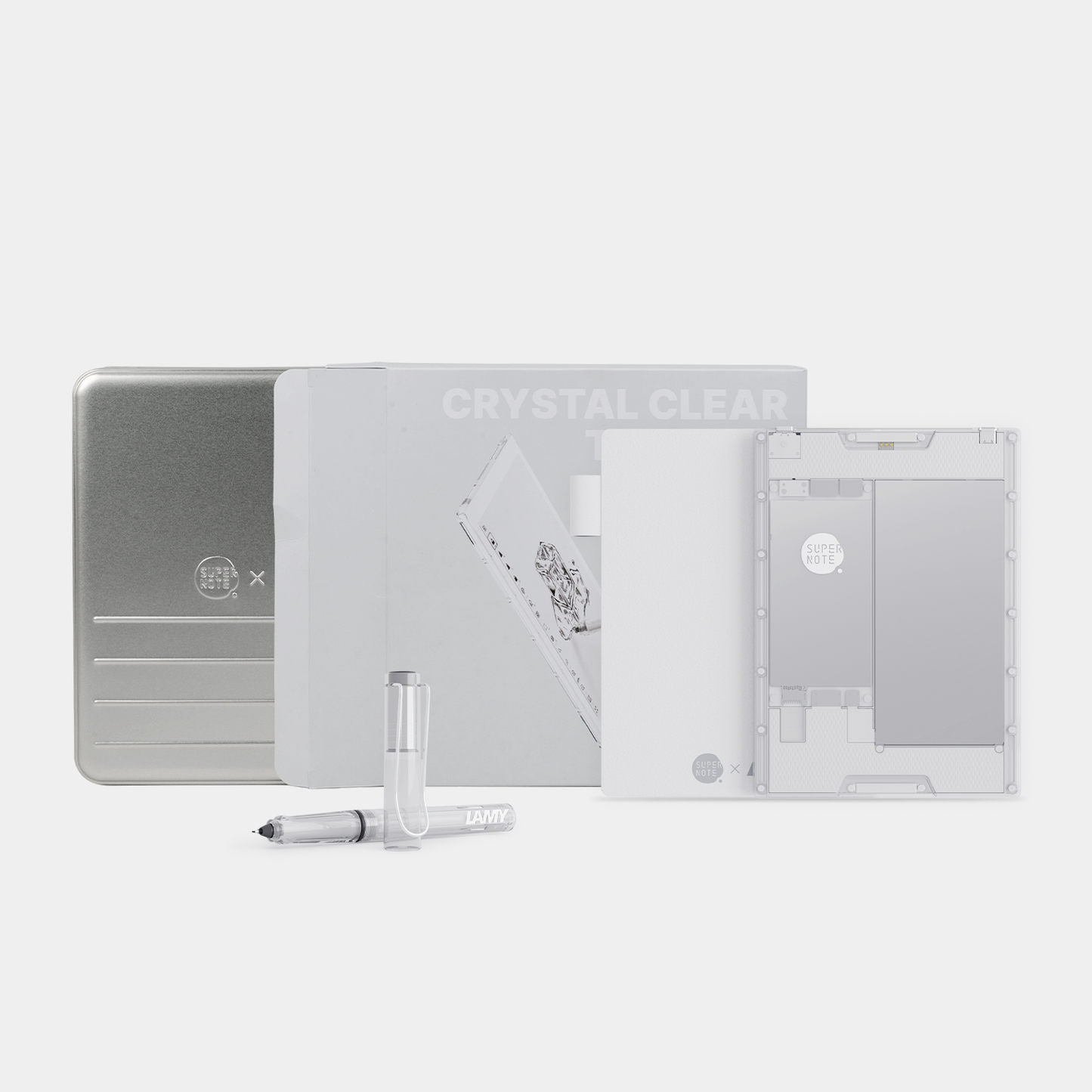 Supernote x LAMY Crystal Clear Thinking (Special Set)