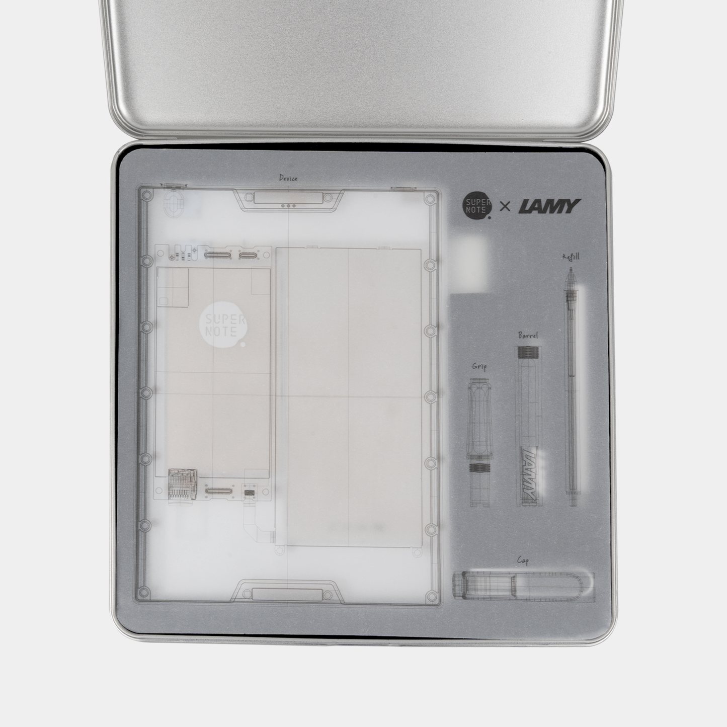 Supernote x LAMY Crystal Clear Thinking (Special Set)