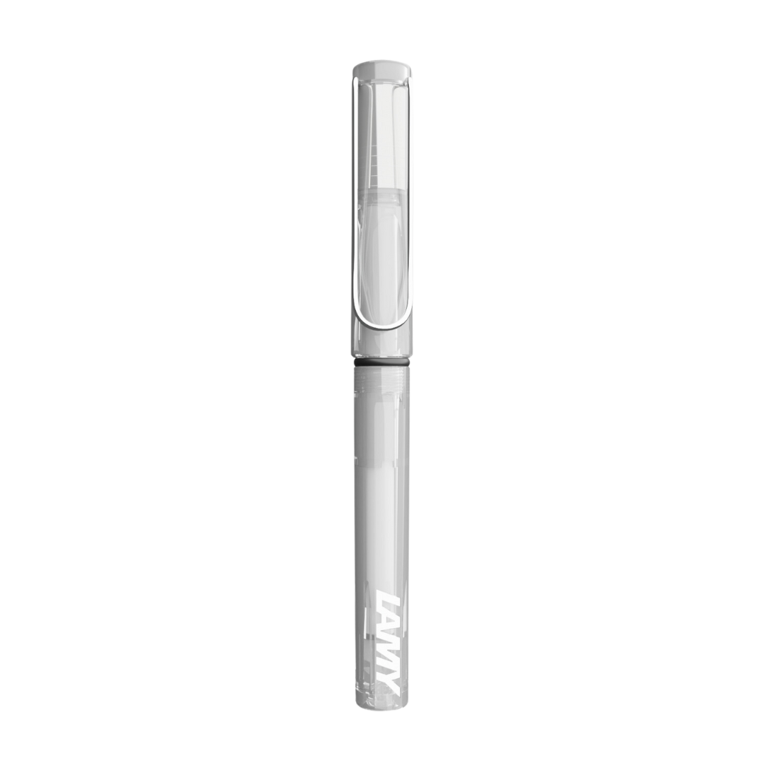 Lamy Safari Stylo-plume en acier inoxydable avec pointe fine en couleur Lamy Safari Stylo-plume en acier inoxydable avec pointe fine en couleur