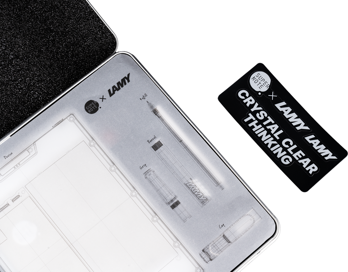 Supernote x LAMY Crystal Clear Thinking (Special Set)